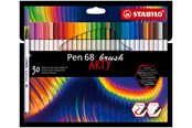 Materialy hobbystyczne - STABILO  Pen 68 ARTY carton pack of 30 brush pens - 204032