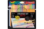 Materialy hobbystyczne - STABILO  Pen 68/88 Arty cardboard box of 24 pens in 12 colors - 204087