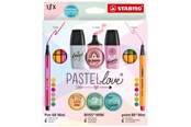 Materiały hobbystyczne - STABILO  Pastel Love set of 18 ass. pens - 201145