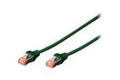 Kabel sieciowy - DIGITUS patch cable - 50 cm - green RAL 6016 - 0.5m - DK-1644-005/G