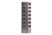 USB hub - StarTech.com 5G7AIBS-USB-HUB-EU USB hub - 7 - USB 3.2 - Szary - 5G7AIBS-USB-HUB-EU