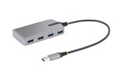 USB hub - StarTech.com 5G4AB-USB-A-HUB USB hub - 4 - Szary - 5G4AB-USB-A-HUB