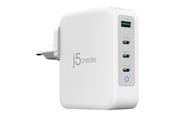 Telefon - Adapter i Ladowarka - j5create 130W GaN 4-Port Charger - JUP43130E-EN
