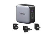 Telefon - Adapter i Ladowarka - UGREEN Nexode GaN 65W Travel Adapter (US/UK/EU) - 90409