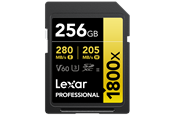 Karta pamieci - Lexar Professional Gold 1800x SD - 280MB/s - 256GB - LSD1800256G-BNNNG