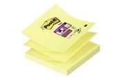 Zeszyty, notesy i formularze - 3M Post-it Super Sticky Z-Notes R330-12SS-CY - 70005197796