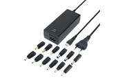 Ładowarka do laptopa - Deltaco SMP-90W12 Notebook charger 15-20 V 6 A 90 W 12 tips black - SMP-90W12