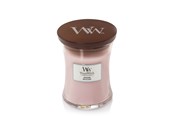 Dekoracje - WoodWick Scented candle with wooden lid - Rosewood - 92025E