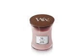 Dekoracje - WoodWick Scented candle with wooden lid - Rosewood - 98025E