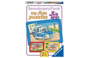 Puzzle - Ravensburger AT Fahrzeuge mit Tieren 3x6p - 10105630