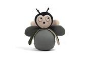 Zabawki dla niemowlat - Filibabba Tumbler - Balder the bug pine green - FI-PT035