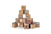 Zabawki dla niemowlat - Filibabba Wooden Blocks - FI-2245