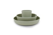Akcesoria dla niemowląt - Filibabba Silicone dinner set - Green - FI-02252