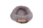 Akcesoria dla niemowląt - Filibabba Babynest - Premium kapok Grey - FI-K010