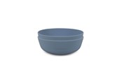 Akcesoria dla niemowlat - Filibabba Silicone bowl 2-pack - Powder blue - FI-SI021