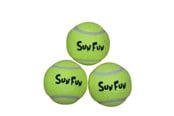 Pilka nozna i gry z pilka - Happy Summer Tennis ball 3-Pack - 301070
