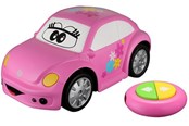 Zabawki dla niemowląt - BB Junior Volkswagen Easy Play RC Pink - 400128