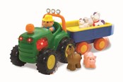 Zabawki dla niemowlat - Happy Baby Light & Sound Farm Tractor - 502038