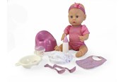 Lalki i akcesoria - Happy Friend Maja New Born 40cm Playset - 504215