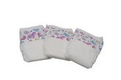 Lalka, miś i akcesoria - Happy Friend Diapers 3-pack 25-35cm Dolls - 504313