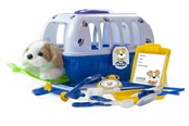 Lalka, miś i akcesoria - Junior Home Pet Vet Play Set - 505133