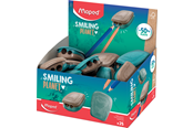Przybory do pisania i rysowania - Maped Smiling Planet Sharpener 2-hole FSC wood fibre - 071521