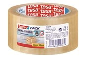 Tasmy i Kleje - tesa pack Extra Strong Packaging Tape 66m x 50mm Transparent - 57171-00000-04