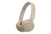 Słuchawki, zestaw słuchawkowy - Sony WH-CH520 - Wireless Headphones - Beige - WHCH520C.CE7