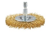 Narzędzia - Makita 63MM BRASS COATED WIRE WHEEL BRUSH - D-73673