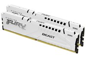 RAM - Kingston FURY Beast DDR5-5200 - 32GB - CL40 - Dual Channel (2 pcs) - Intel XMP - Biały - KF552C40BWK2-32