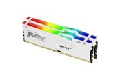 RAM - Kingston FURY Beast RGB DDR5-6000 - 64GB - CL36 - Dual Channel (2 pcs) - AMD EXPO - Biały z RGB - KF560C36BWEAK2-64