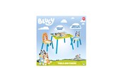Pokój dziecięcy - Bluey Kids Table and 2 Chairs Set - LIN10031