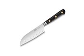 Przybory kuchenne - Lion Sabatier Santoku knife Ideal 13 cm Steel/Black - 20295
