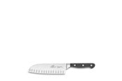 Przybory kuchenne - Lion Sabatier Santoku knife Pluton 18 cm Steel/Black - 20481