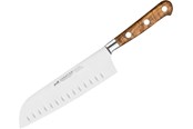 Przybory kuchenne - Lion Sabatier Santoku knife Ideal Provence 18 cm Steel/Olivewood - 20790