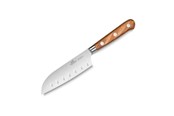 Przybory kuchenne - Lion Sabatier Santoku knife Ideal Provence 13 cm Steel/Olivewood - 20791