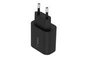 Telefon - Adapter i Ładowarka - Belkin BoostCharge USB-C PD 3.0 PPS Wall Charger 25W - Black - WCA004VFBK