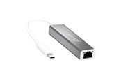 Adapter Sieciowy  (karta sieciowa, serwer druku, itp.) - j5create JCE133G - network adapter - USB-C 3.1 Gen 1 - Gigabit Ethernet x 1 - JCE133G-N