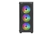 Obudowa komputerowa - AeroCool Falcon ARGB - mid tower - ATX - Obudowa komputerowa - Tower - Czarny - ACCM-PV41143.11