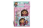 Przybory szkolne - Euromic GABBY'S DOLLHOUSE Writing Set w/ multi-col. pen - 033706128