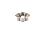 Akcesoria do pieczenia - Funktion Blinis mould Flower Grey Silicone - 12246