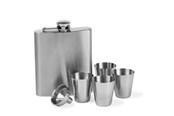 Akcesoria kuchenne - Funktion Pocket flask set 200 ml Steel - 13997