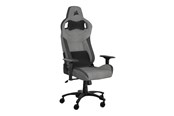 Fotel gamingowy - Corsair T3 RUSH - gaming chair - fabric - charcoal grey Krzesło gamingowe - Tkanina - Do 120 kg - CF-9010056-WW