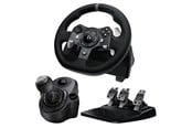 Akcesoria dla graczy - Logitech G920 Driving Force + Driving Force Shifter Bundle - Wireless Wheel, gamepad and pedals set - Microsoft Xbox One - 1129175