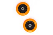 Zabawki na zewnatrz - My Hood Set of Wheels 100 mm - Black/Orange - 505084