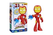 Figurki - Spidey and His Amazing Friends Supersized Iron Man 23 cm - F61645X2