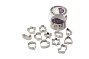 Akcesoria do pieczenia - Funktion Cookie cutter set of 12 pcs - 224778