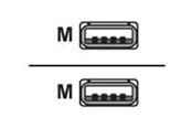 Kabel USB - Lenovo - USB cable - USB to USB - 15 m - 40CLCBCTRL