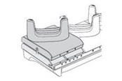 Akcesoria komputerowe - Zebra handheld cradle cup replacement kit - CRDCUP-NGTC7-05