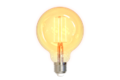 Inteligentny dom - Deltaco SMART HOME LED filament lamp E27 WiFI 2.4GHz 5.5W 470lm dimmable 220-240V white - SH-LFE27G95